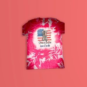 Custom bleached shirt
